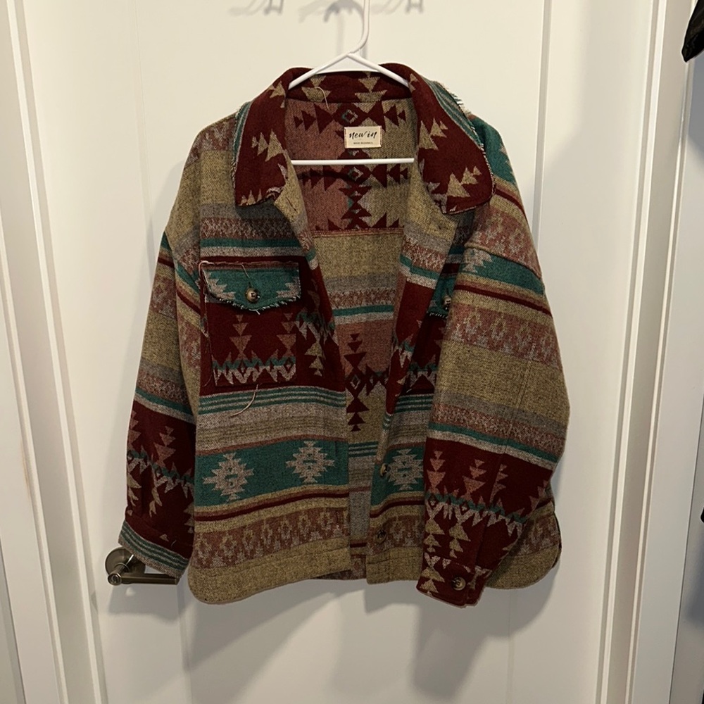 Southwestern Patterned Jacket